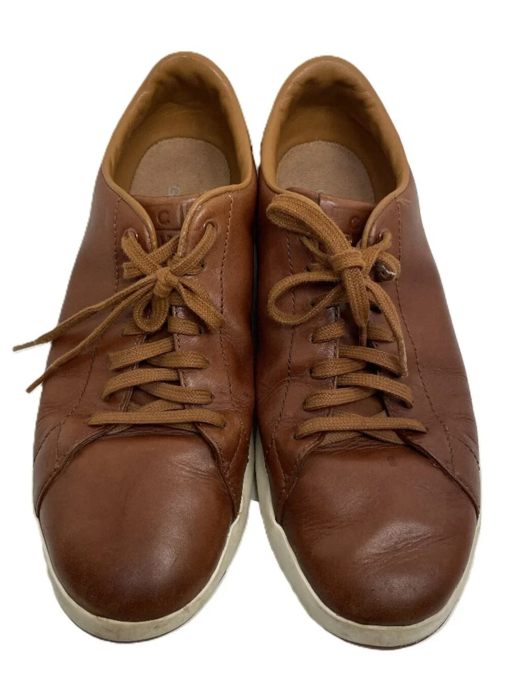 Cole Haan Grandpro Tennis Sneakers Shoes Men’s Size 10 M C22585 Brown Leather